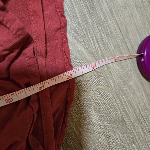 American Eagle Salmon Blue Embroidered Sleeveless Tunic Top Dress Women's Small - Picture 11 of 11